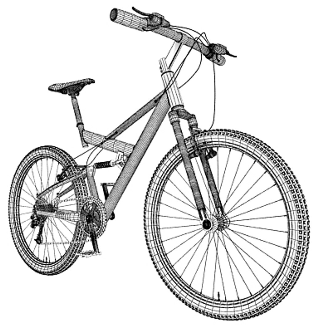 3d Max Mountain Bike