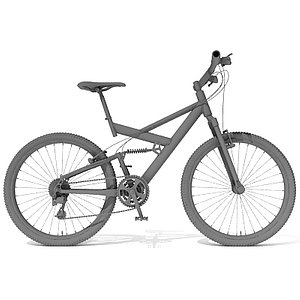 3d max mountain bike