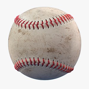 3D baseball ball
