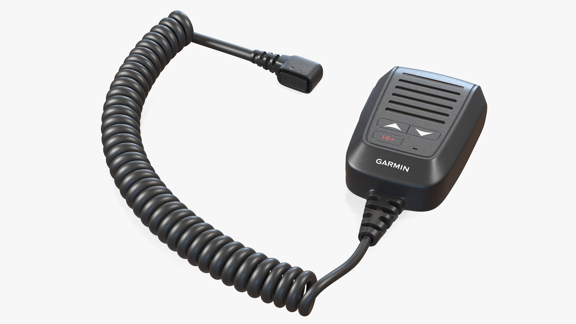 Garmin Marine Radio Fist Microphone 3D model preview