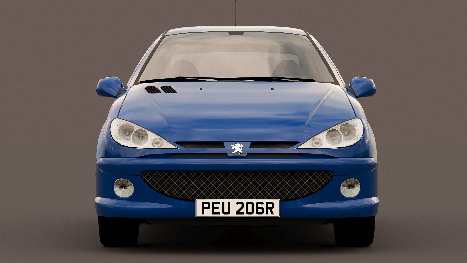 3D Peugeot 206 Rc 2003 - TurboSquid 2223074