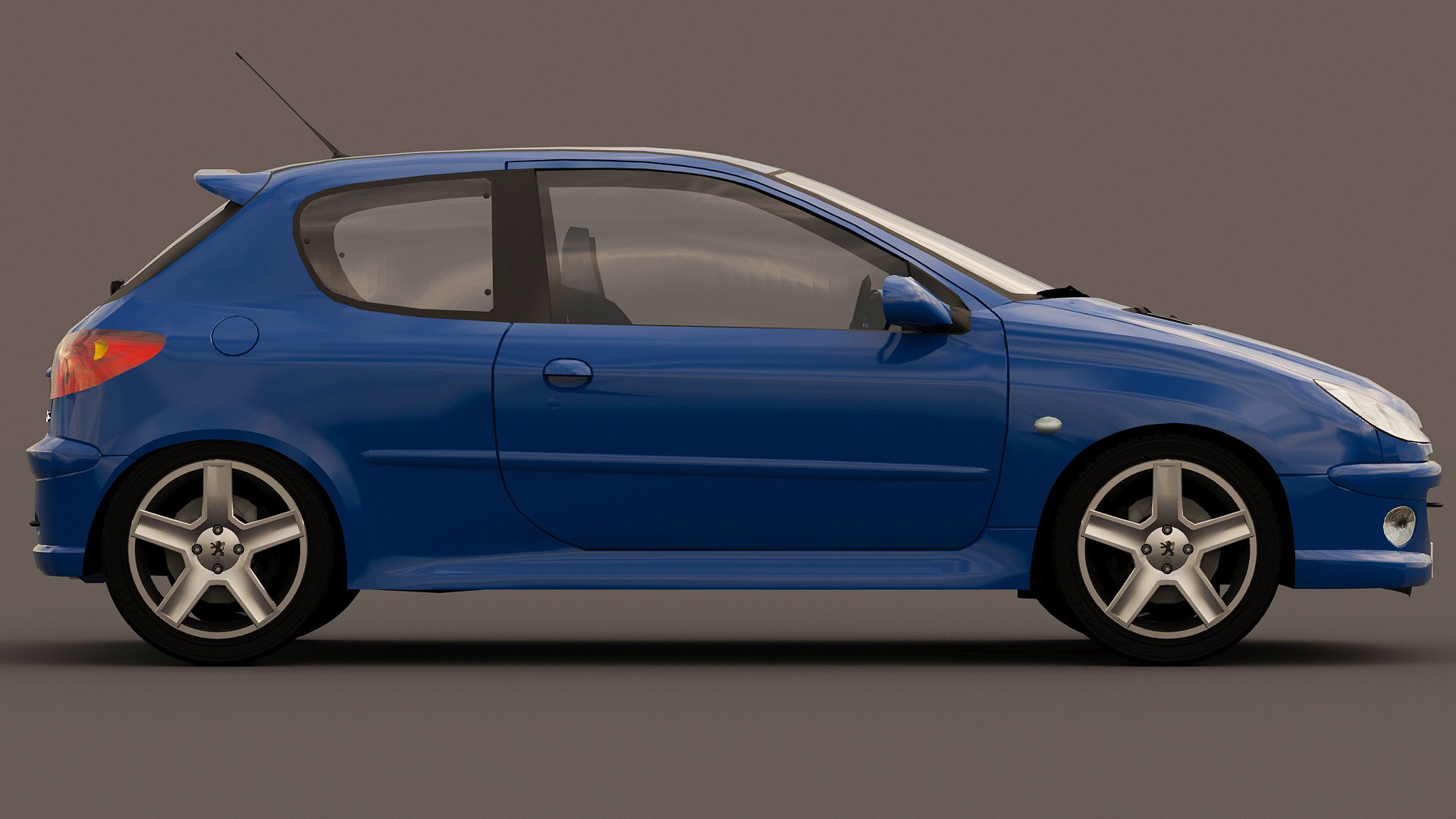3D Peugeot 206 Rc 2003 - TurboSquid 2223074