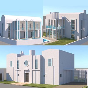 Modern Villa collection 3D model