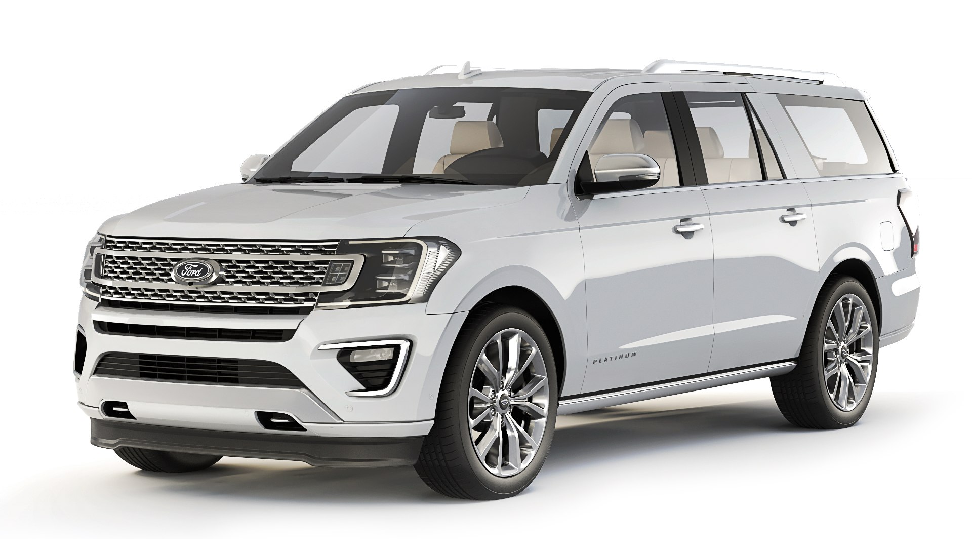 Ford Expedition Platinum Max 2018 3D Model - TurboSquid 2058281