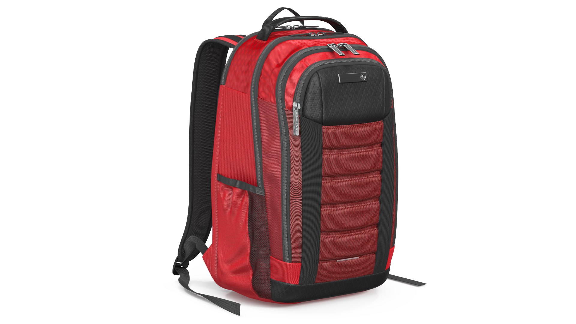 Samsonite Carrier GSD Backpack Classic Red 3D model preview