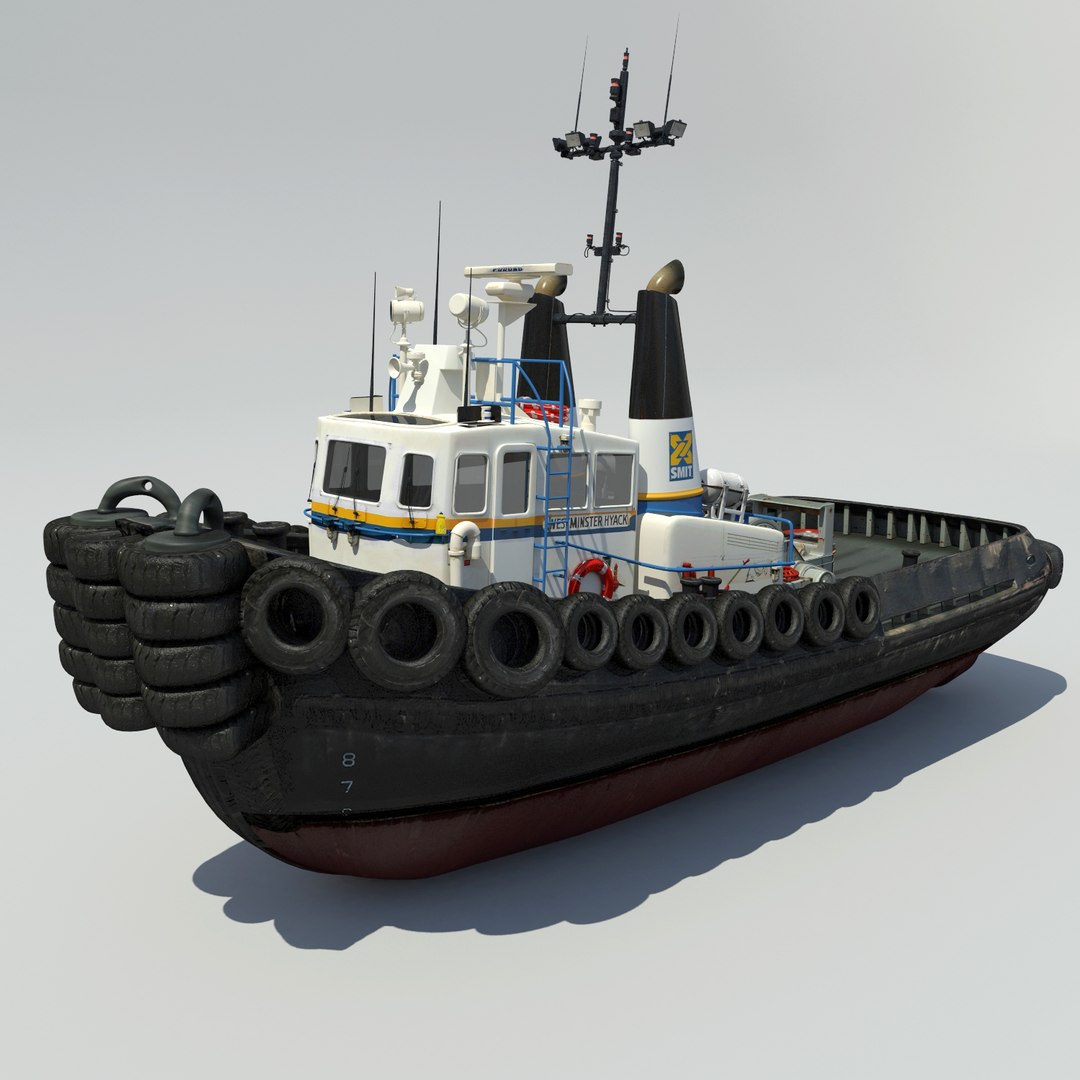 Max Modern Tug Boat