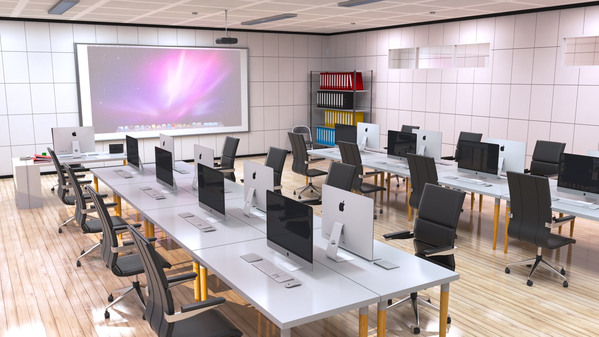 3D Model Computer Classroom - TurboSquid 1841844