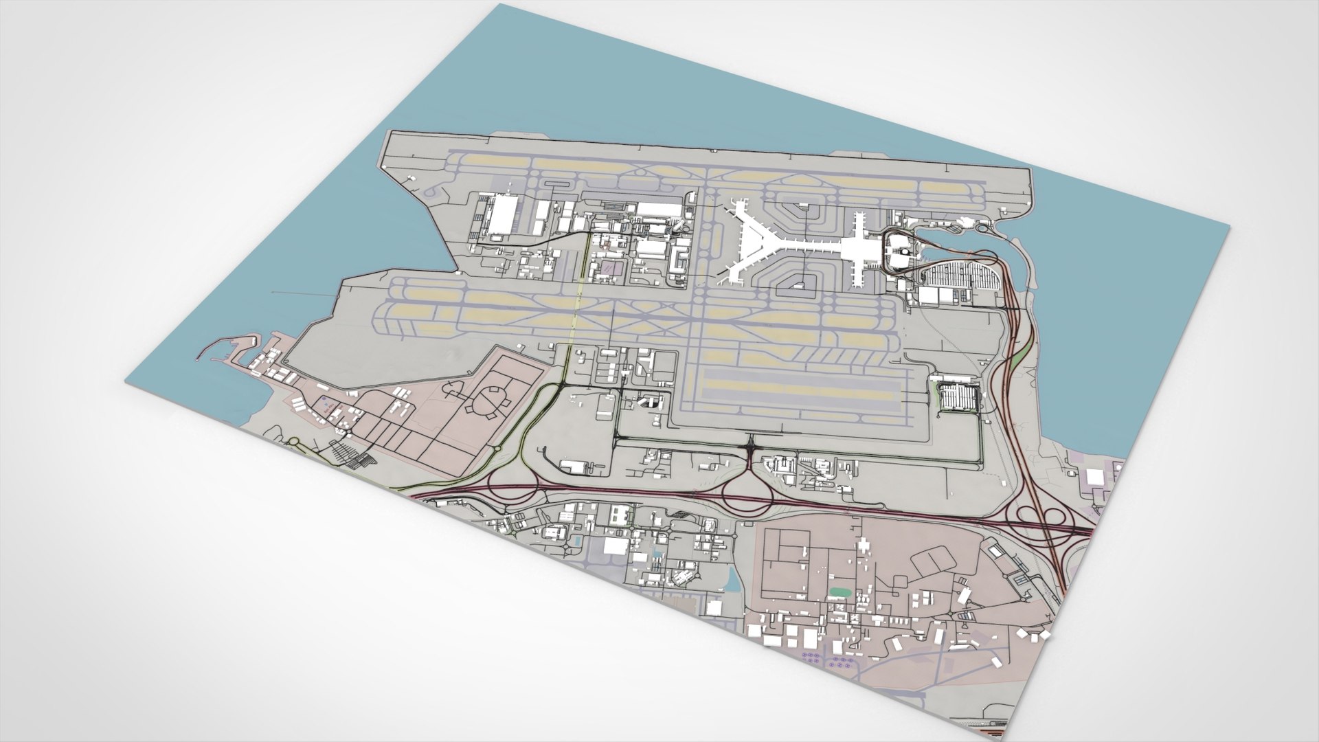 3D Hamad International Airport Model - TurboSquid 2423990
