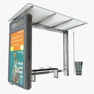 3D Bus Stop in NY
