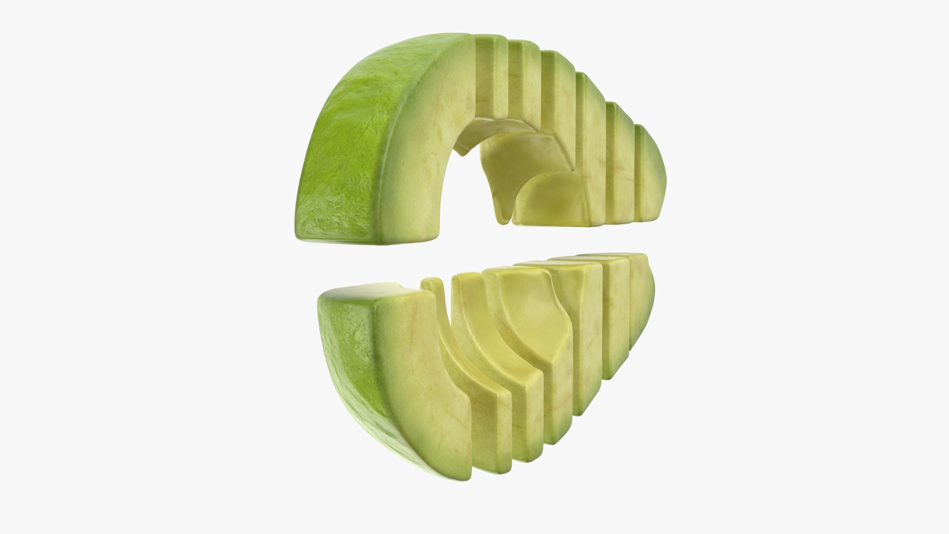 Fresh Avocado Slices 3D https://p.turbosquid.com/ts-thumb/od/KXc2LN/XX/cubesavocado_0008/png/1785341487/1920x1080/fit_q87/d8b86c37eb503c8a60f713cbc9c9cc84216bf86a/cubesavocado_0008.jpg