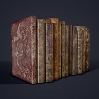 Medieval Books Row 1 Design 1 and 2