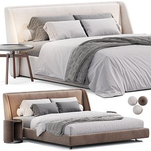 Minotti Spencer Bed