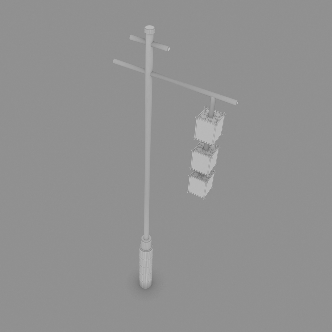 3D model Traditional Japanese Lamp v2 TurboSquid 1778503