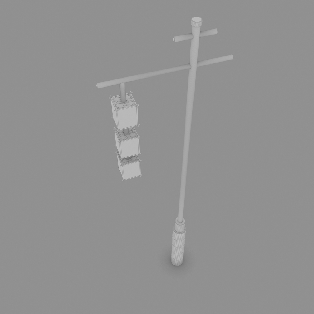 3D model Traditional Japanese Lamp v2 TurboSquid 1778503