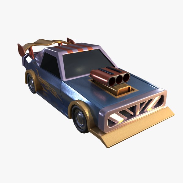 Cartoon Car 3D model