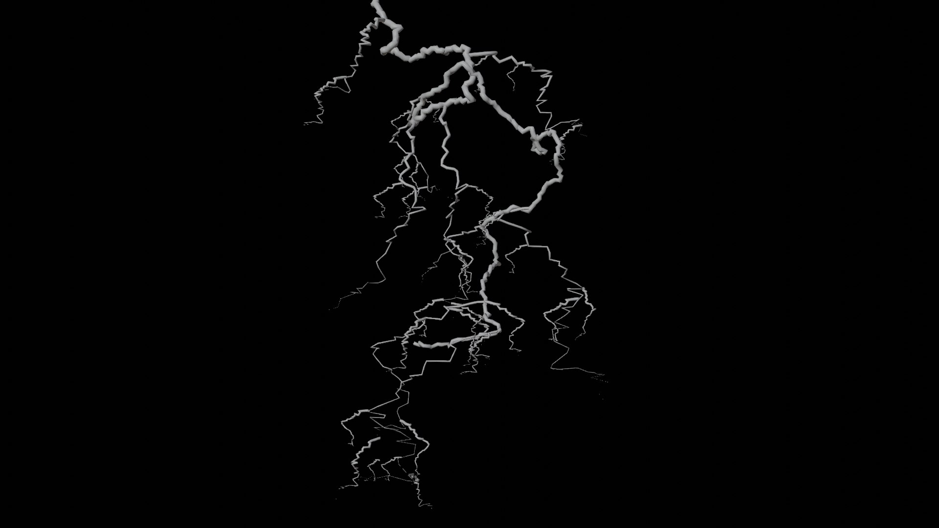 Realistic Lightning 3D Model - TurboSquid 2355078