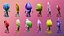 Kwiaty postaci z kreskówek