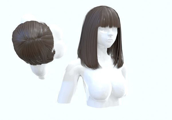 3D model Female Hair - TurboSquid 2034198