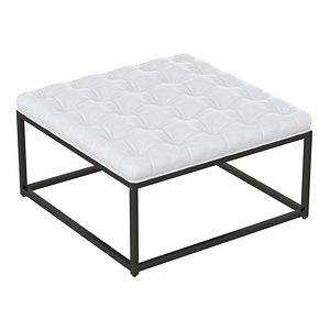 Guillaume Tufted Square Standard Ottoman