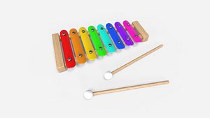 Xylophone toy PBR version
