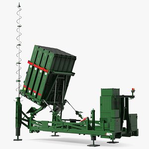 Armed Iron Dome Air Defense Batteries