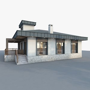 Modern Villa 5 3D model