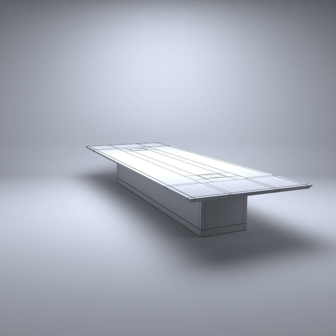3D model conference table https://p.turbosquid.com/ts-thumb/od/jVo7NU/XJscy5qw/wireframe01/jpg/1586364746/1920x1080/fit_q87/77fbae48cfc03a5cf9034882ef495ffc88d8971a/wireframe01.jpg