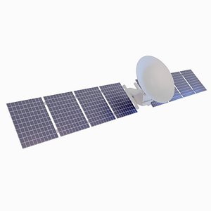 Satellite Space 3D model