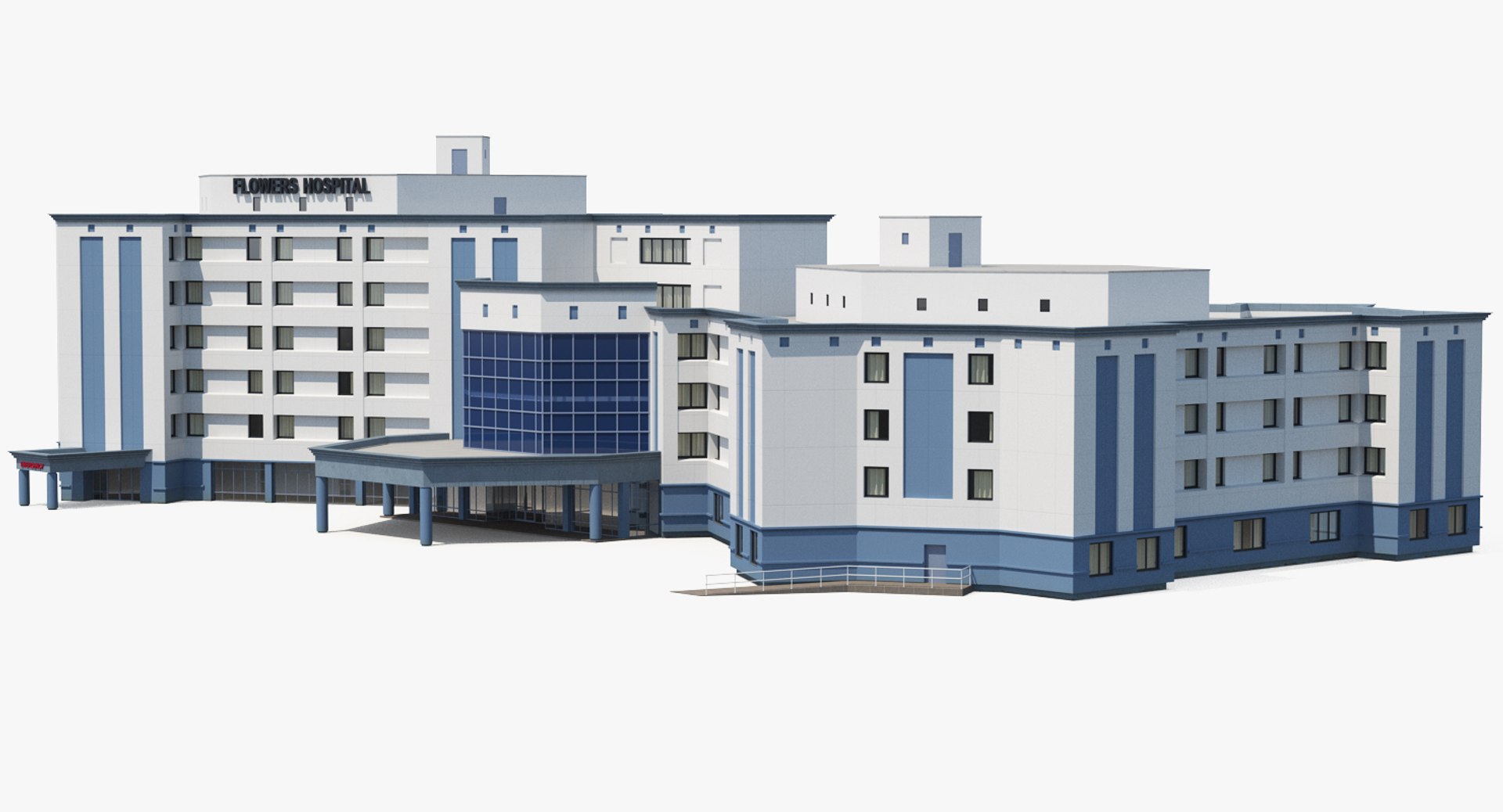 Три госпиталь. Современное здание больницы. Макет здания больницы. Проект здания клиники. Больница здание 3d модель.