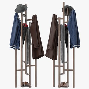Atwood Coat rack 3D model