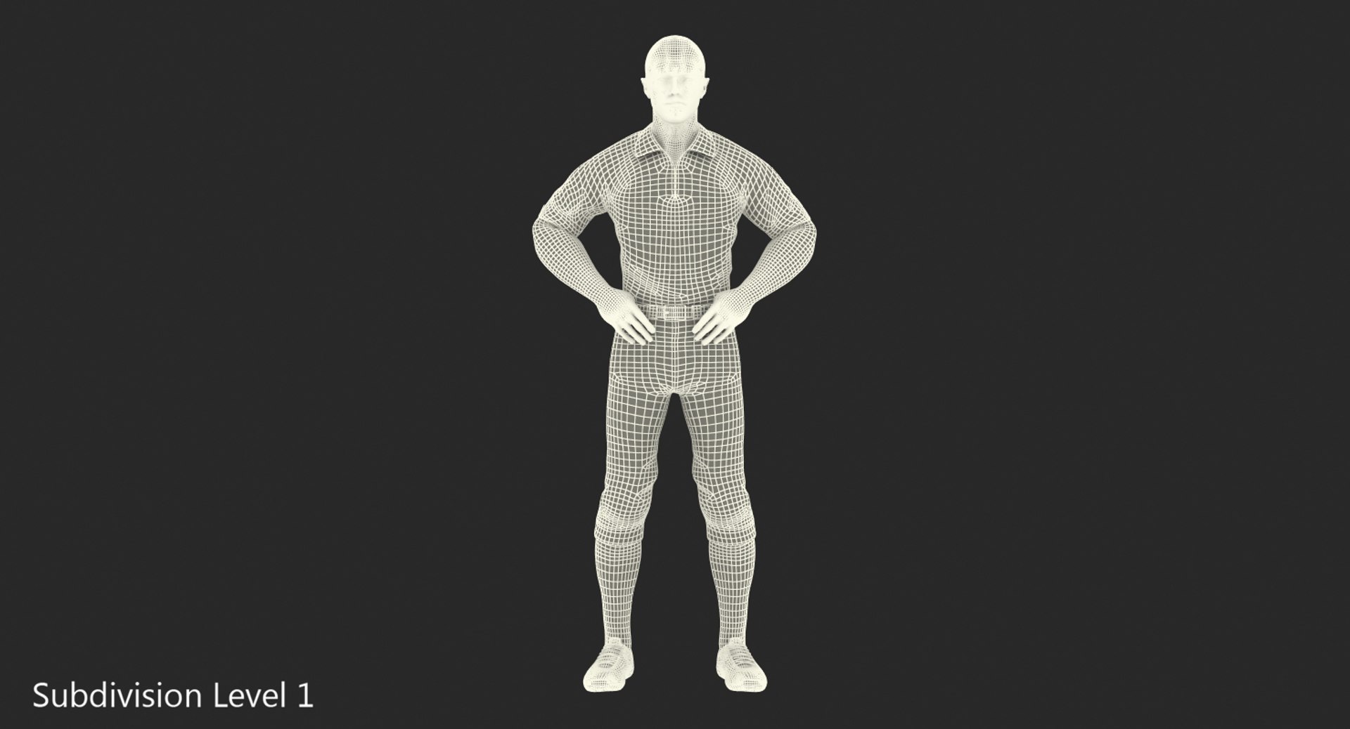 3D American Football Referee Rigged Model - TurboSquid 1216213