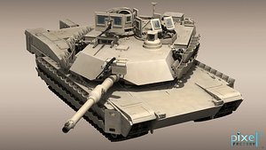 M-1A2 Abrams with TUSK2