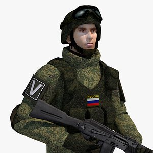 Russian Soldier 3D