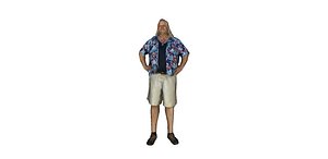barbie ken 3d obj