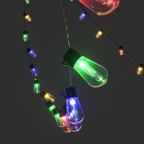 3D Editalorble Garland Color model - TurboSquid 1966595