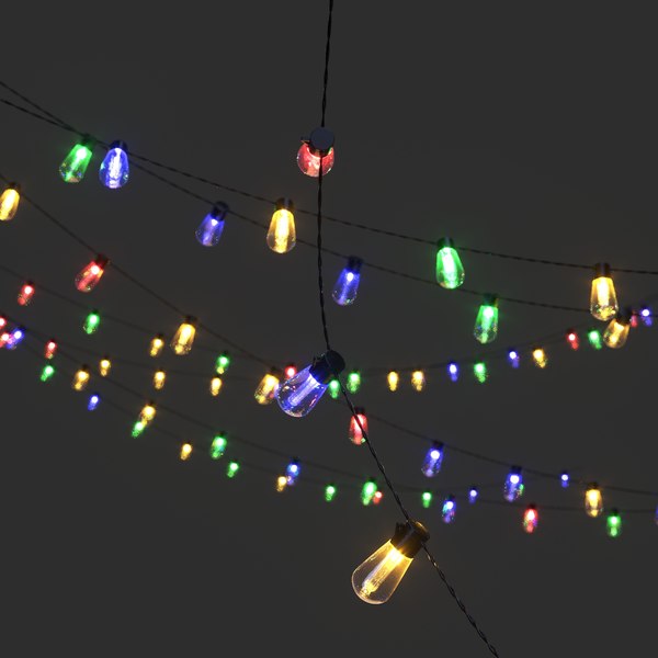 3D Editalorble Garland Color model - TurboSquid 1966595
