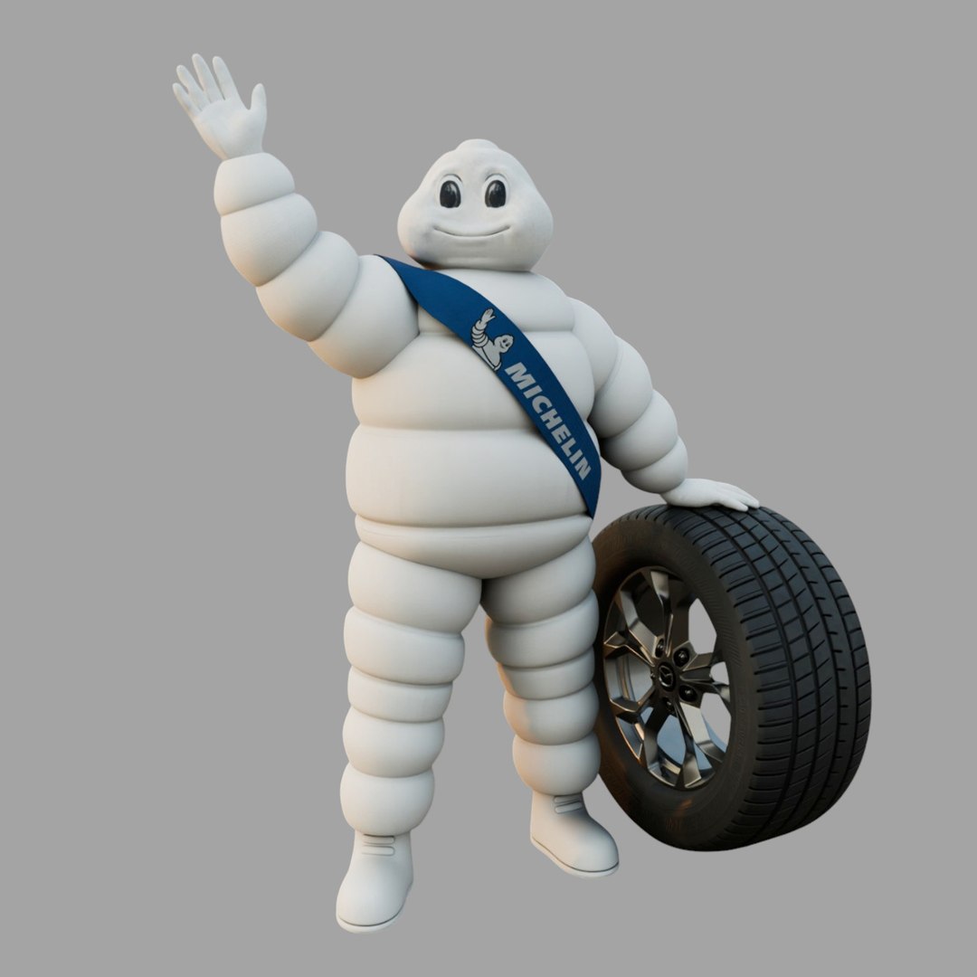 Free Michelin Man 3D Model - TurboSquid 2430181