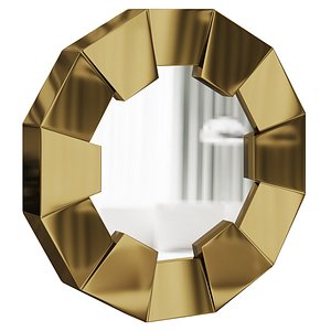 DARIAN GOLD MIRROR by maisonvalentina