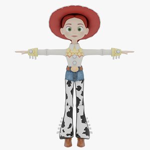 3D Toy Story Jessie