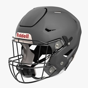 riddel speedflex helmet gray 3ds