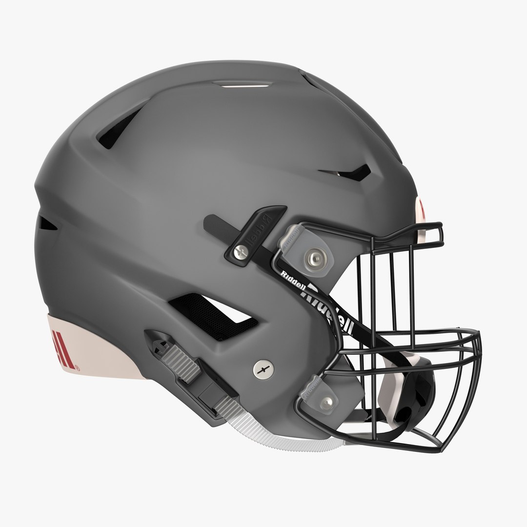 Riddel Speedflex Helmet Gray 3ds
