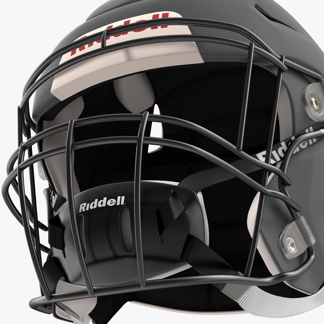 Riddel Speedflex Helmet Gray 3ds