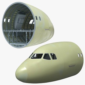 A320 Airbus Forward Cockpit Fuselage