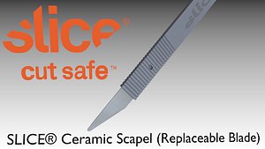 SLICE Ceramic Scapel (Replaceable Blade)