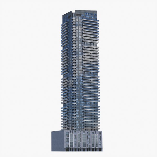 The King Blue Condominiums V1 3D model