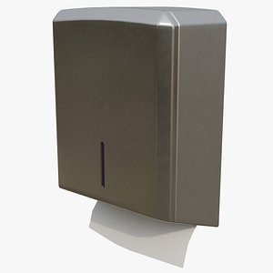 Paper Towel Dispenser 1A 3D