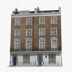 London Townhouse 10 3D model