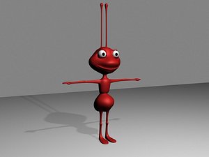 3dsmax ant cartoon