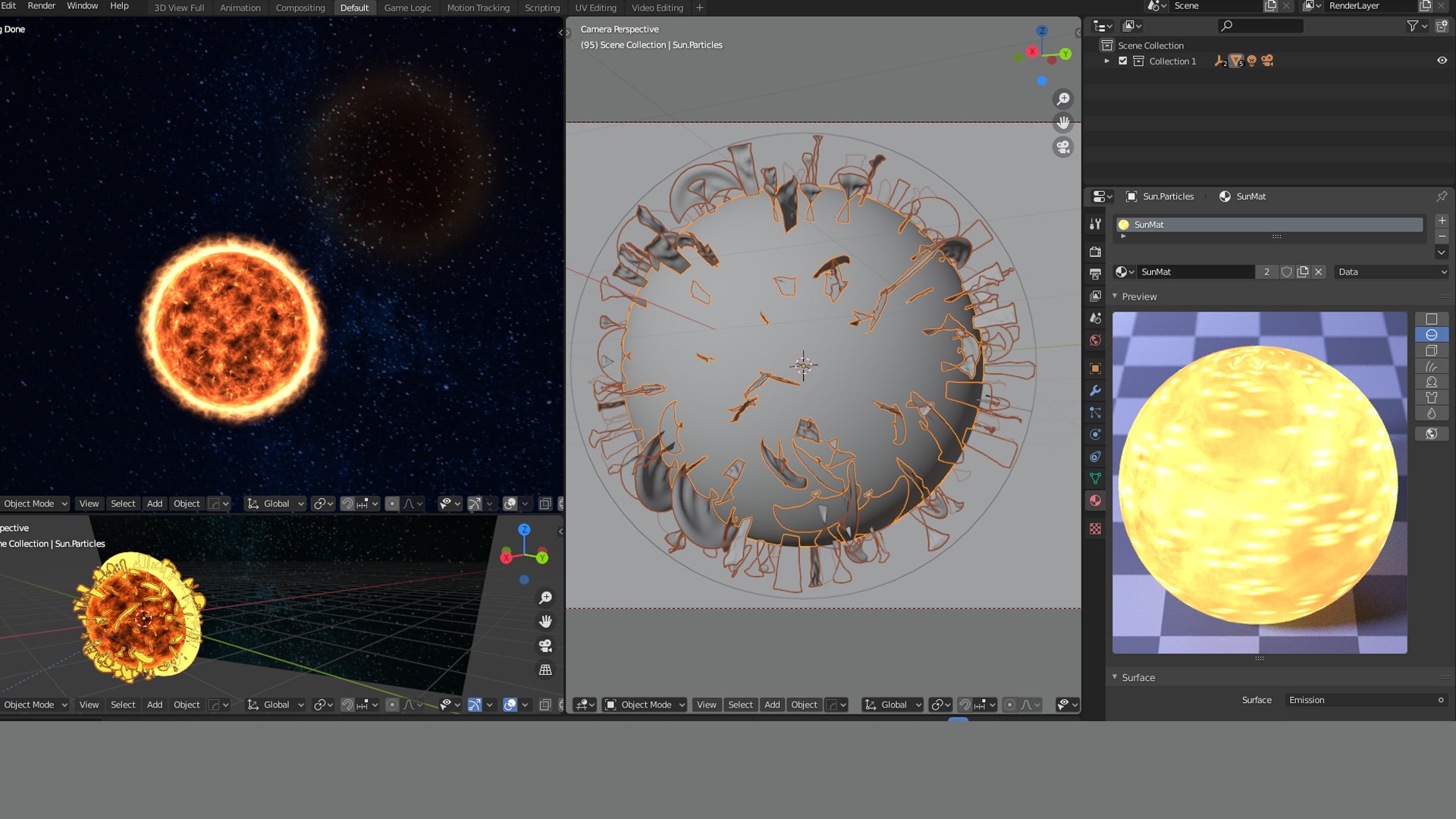 Sun 3D Model - TurboSquid 1865251
