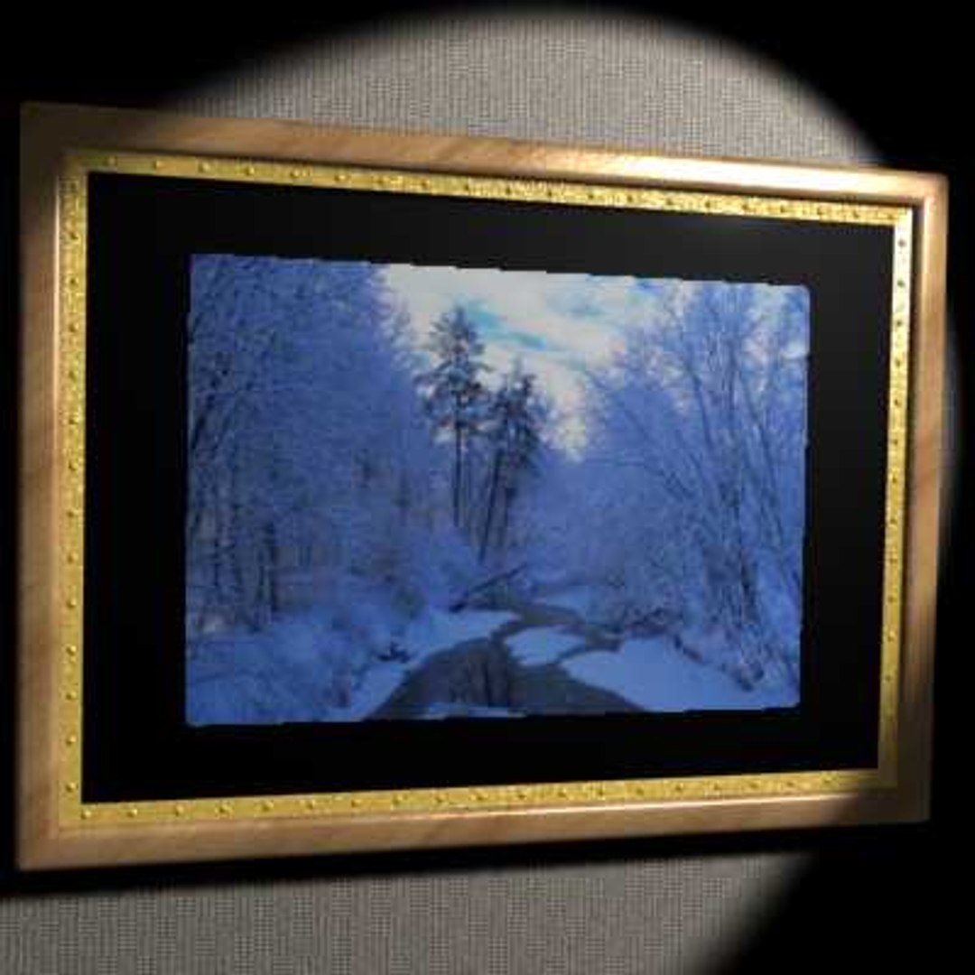 picture frame 3d model